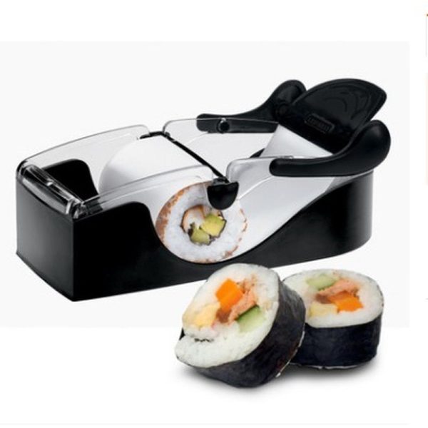 S9b4565b2172c48f4a3baff4c4d19e72aG Sushi Roll Maker, Rice Ball Mold, Vegetable Meat Rolling Tool