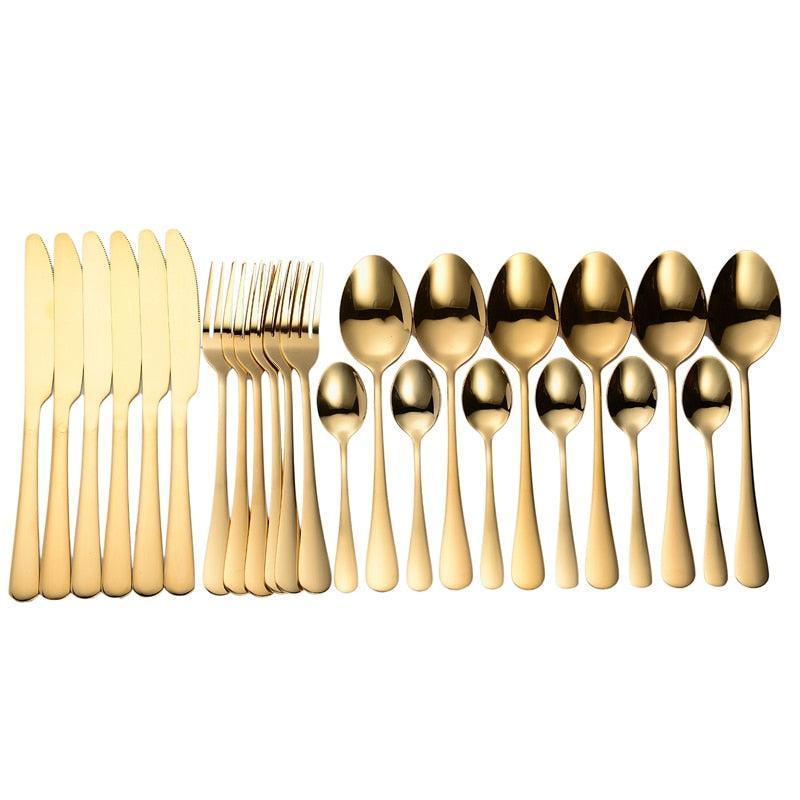 Cutlery set with gift case recommended as a gift
