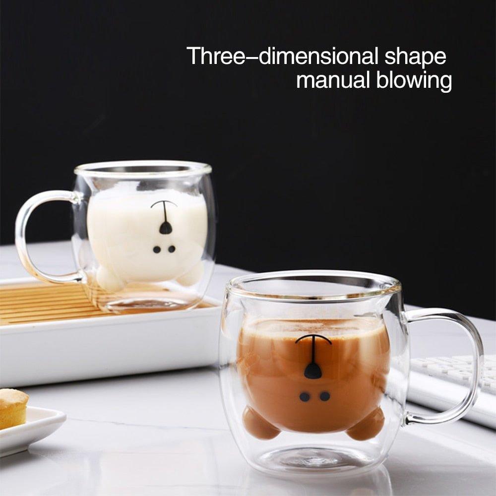 heat-resistant-glass-mug-with-cute-bear-pattern-pocoro-1 Heat-resistant glass mug with cute bear pattern
