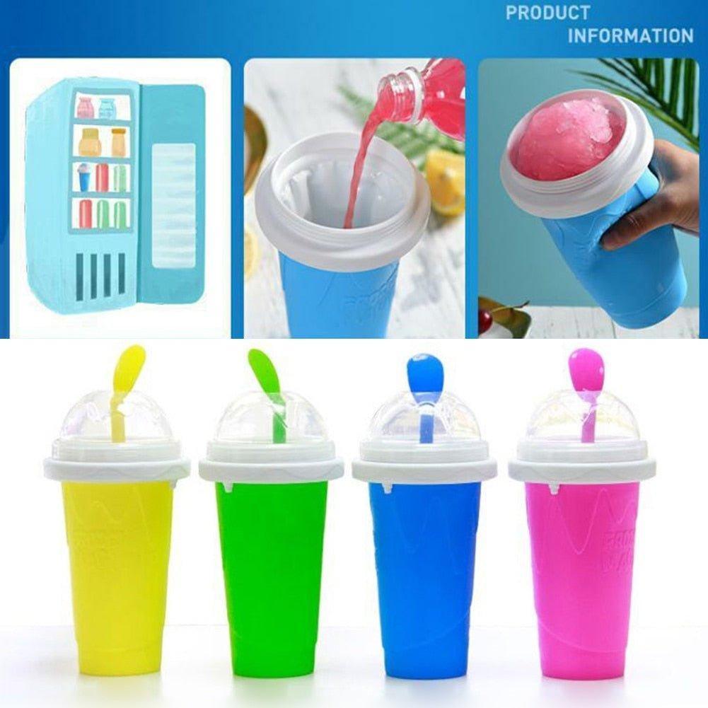 Quick-Frozen Smoothies Cup  Slush And Shake Maker Homemade Milkshake Bottle Fast Cooling Cup Ice Cream Slushy Maker Bottle