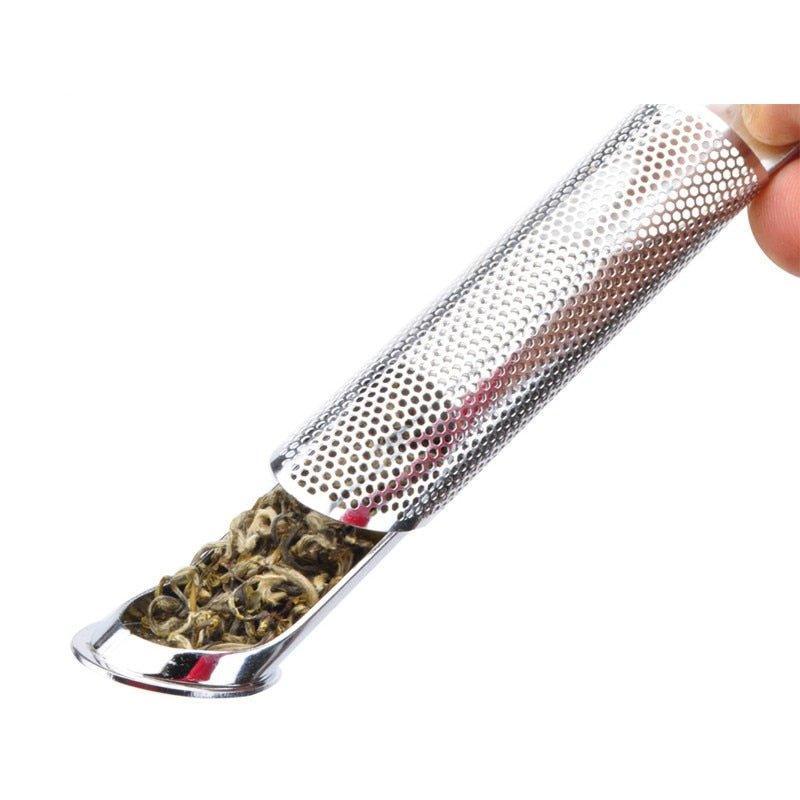 Tea Infuser Pipe Design Tea Strainer Amazing Stainless Steel Touch Feel Good Holder Tool Tea Spoon Infuser Filter